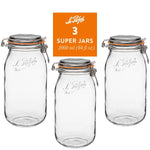 Le Parfait Super Jars Food Storage Containers