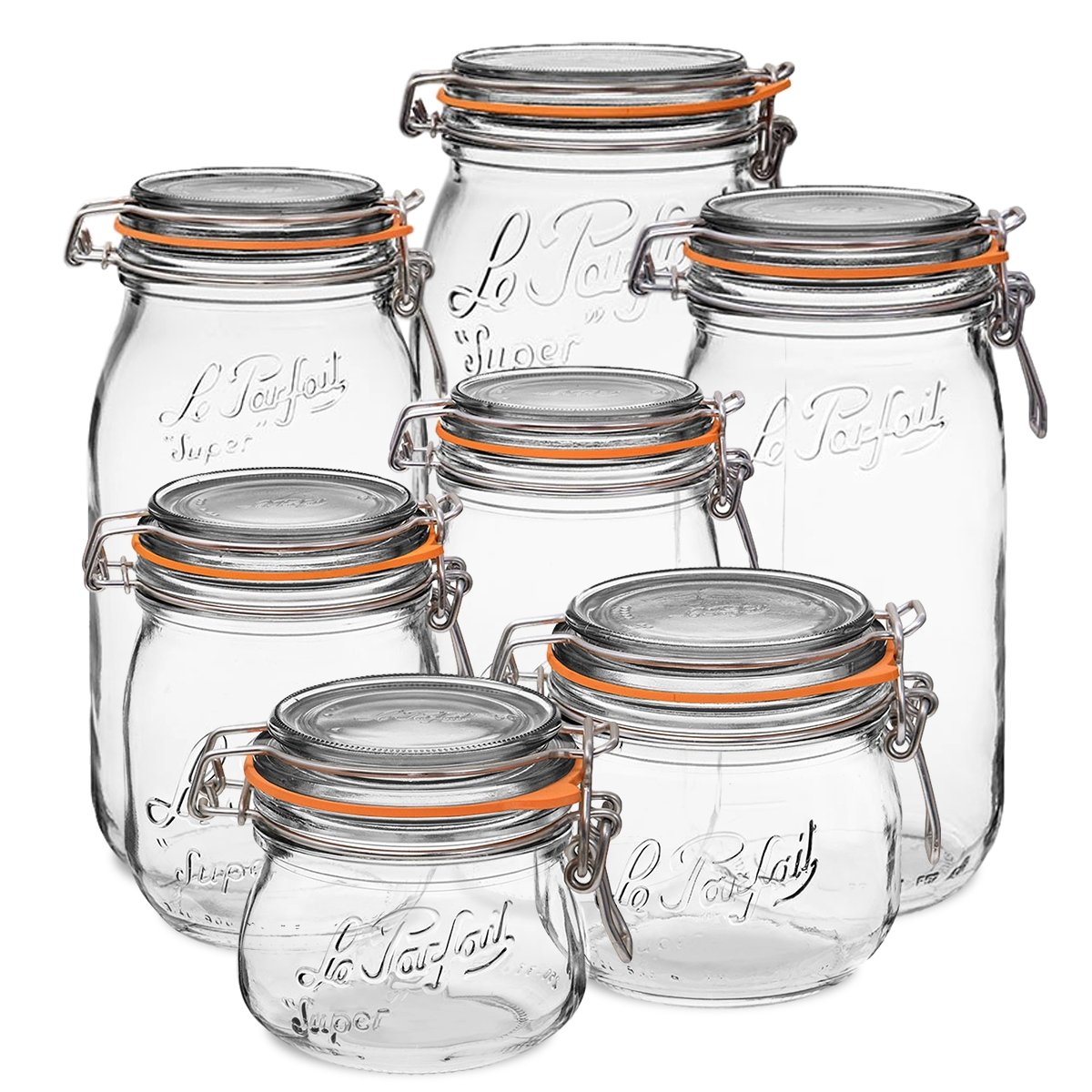 Le Parfait Super Jars Food Storage Containers