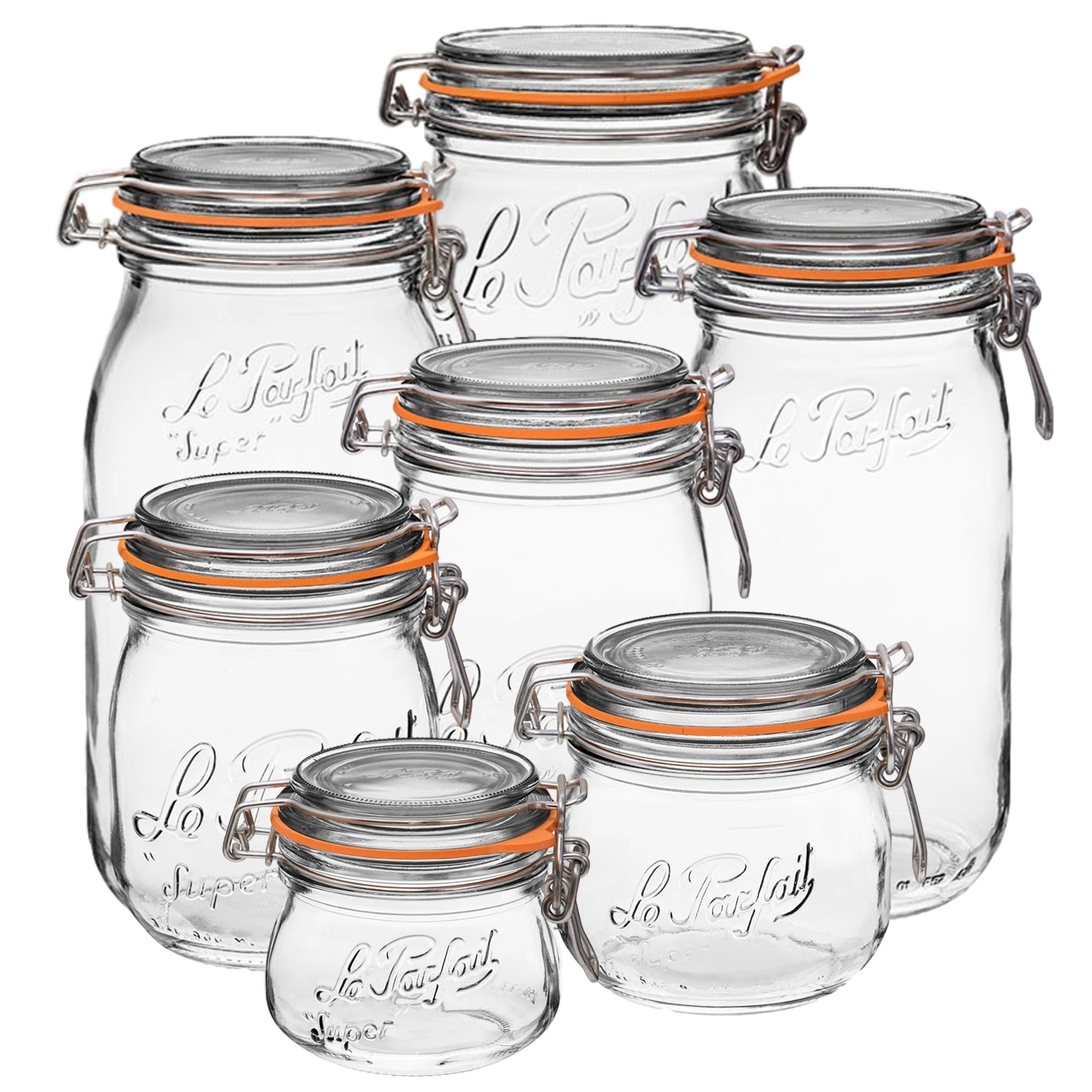 Le Parfait Super Jars Food Storage Containers