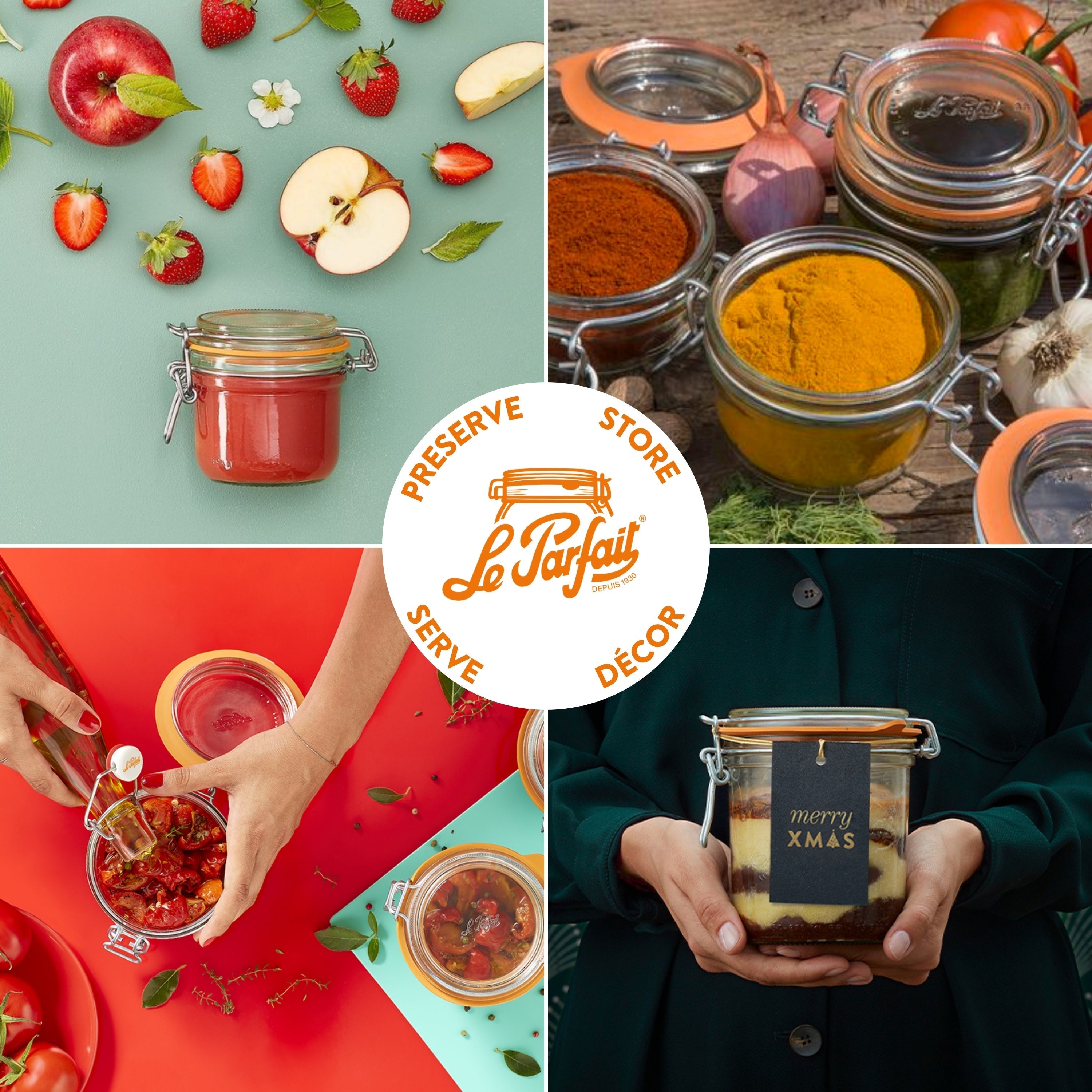 Le Parfait Super Terrines Food Storage Containers
