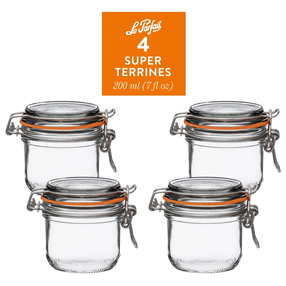 Le Parfait Super Terrines Food Storage Containers