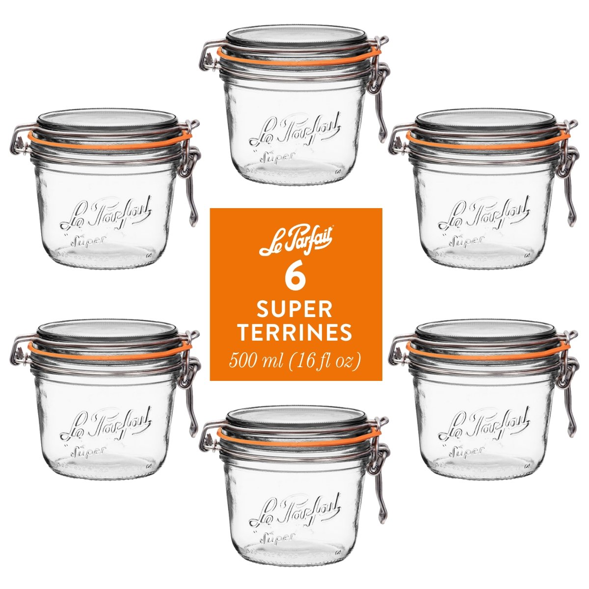 Le Parfait Super Terrines Food Storage Containers