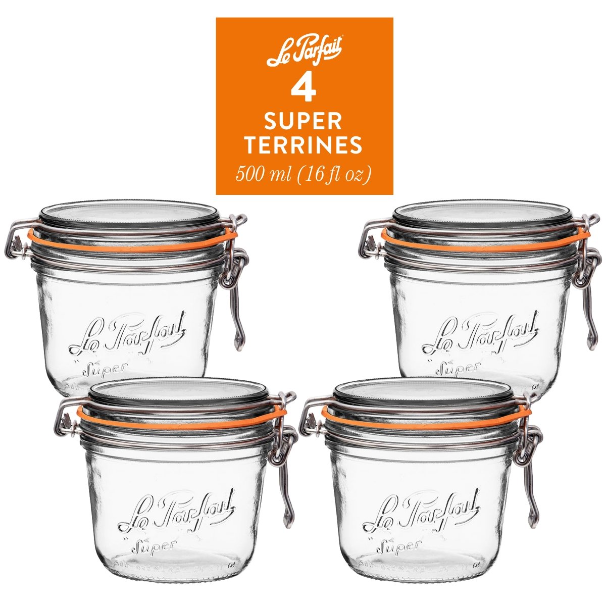 Le Parfait Super Terrines Food Storage Containers