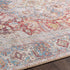 Cream Rust Leeston Vintage Washable Area Rug - Clearance