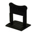 Levtec 1/8" Tile Leveling Clips 3000pc - Black Plastic - Case Of 12 Bags