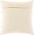 Listie Beige Navy Striped Accent Pillow