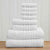 100% Cotton Checkered Jacquard Bath Towel Set - Giuliana Collection
