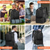 50L Travel Laptop Backpack 17.3 Inch TSA Waterproof with Insulated Compartment USB