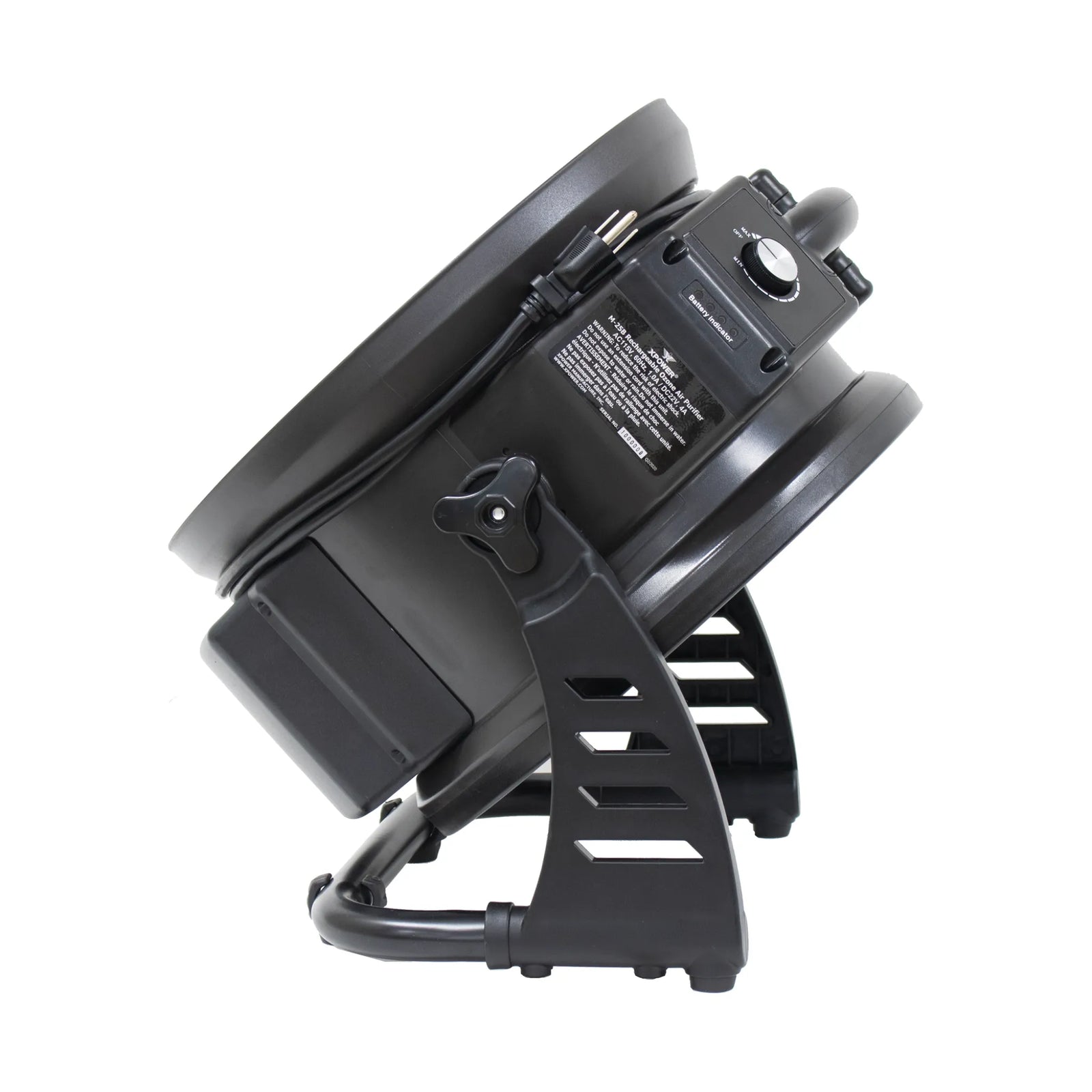 XPOWER M-25B Cordless Rechargeable Axial Air Mover with Ozone Generator