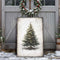 Vintage Pine Tree Christmas Wall Art
