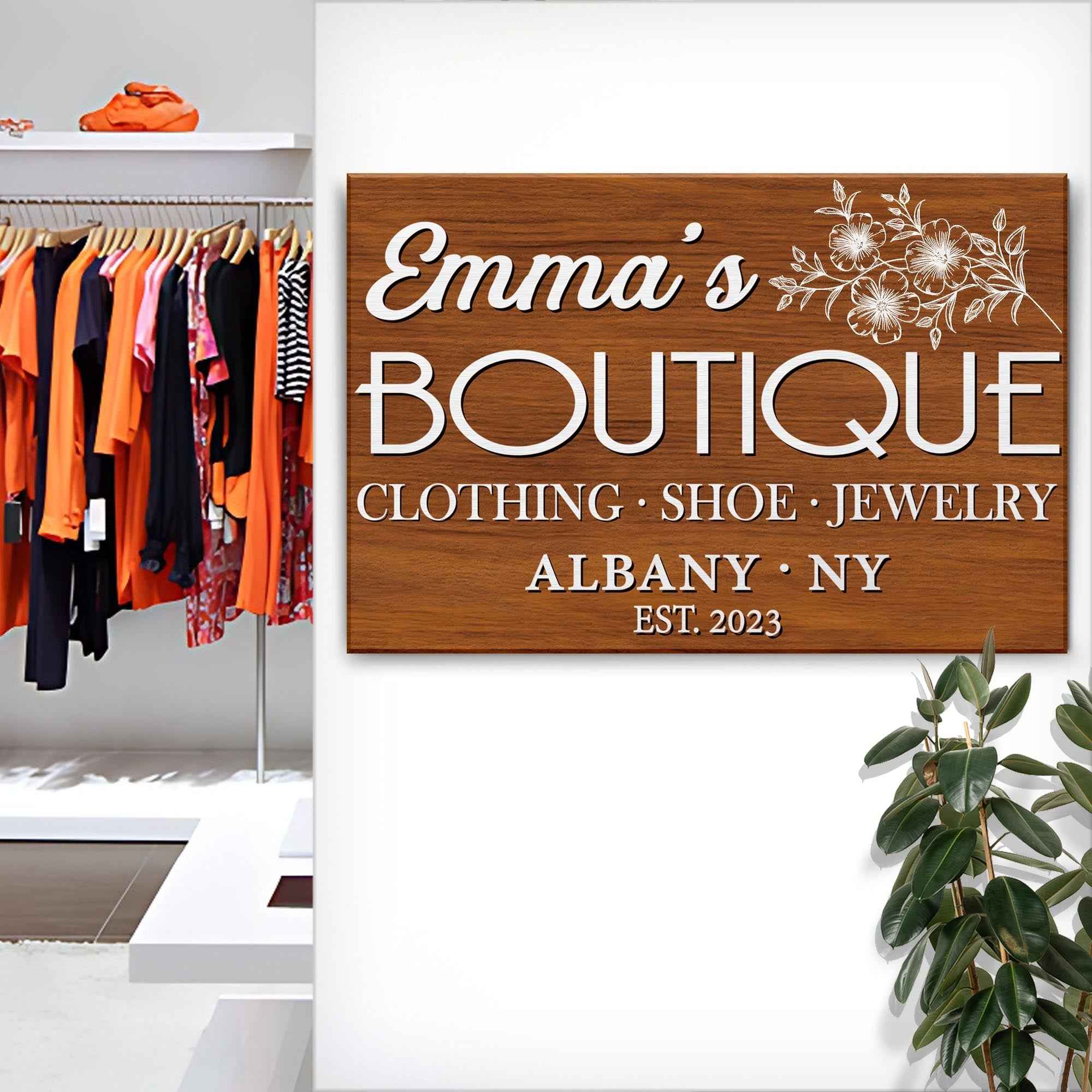 Boutique Sign V