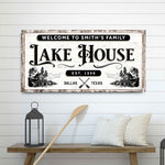 Lake House Sign VIII