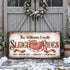 Sleigh Rides Christmas Sign V
