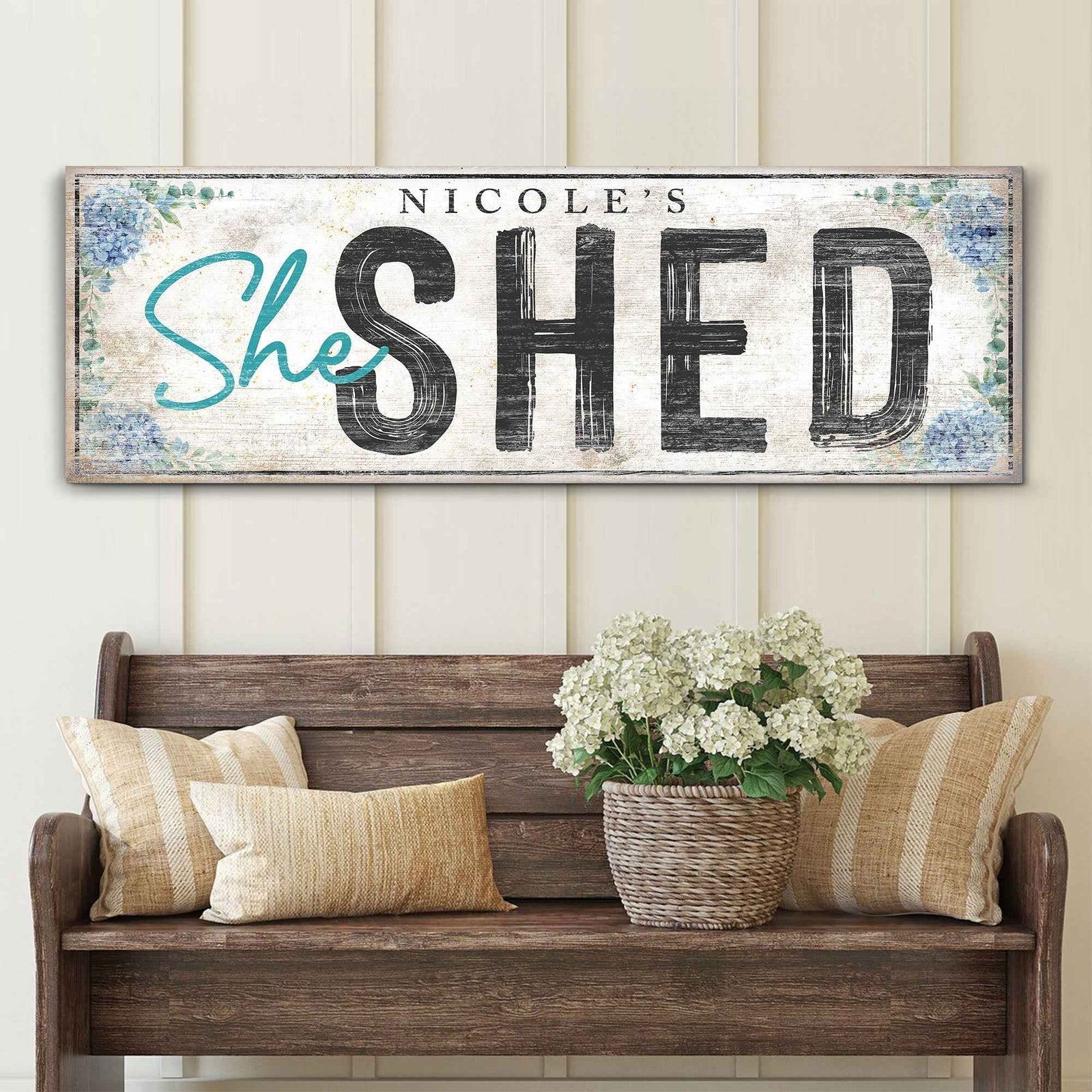 Personalized She Shed Sign XI