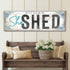 Personalized She Shed Sign XI