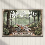 Gun Themed We Got This Couple Sign