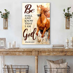 Be Still And Know That I Am God Psalm 46:10 Faith Sign VI