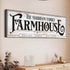 Vintage Rust Farmhouse Sign
