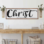 I Can Do All Things Through Christ Who Strengthens Me Faith Sign II