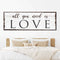 All You Need Is Love Sign