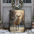 Vintage Winter Deer Christmas Wall Art IV