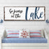 Go Jump In The Lake Sign II