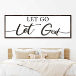 Let Go Let God Faith Sign III