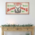Christmas Reindeer Sign
