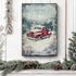 Vintage Truck With Christmas Tree Wall Art II