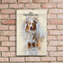 Pet Memorial Watercolor Portrait Sign II