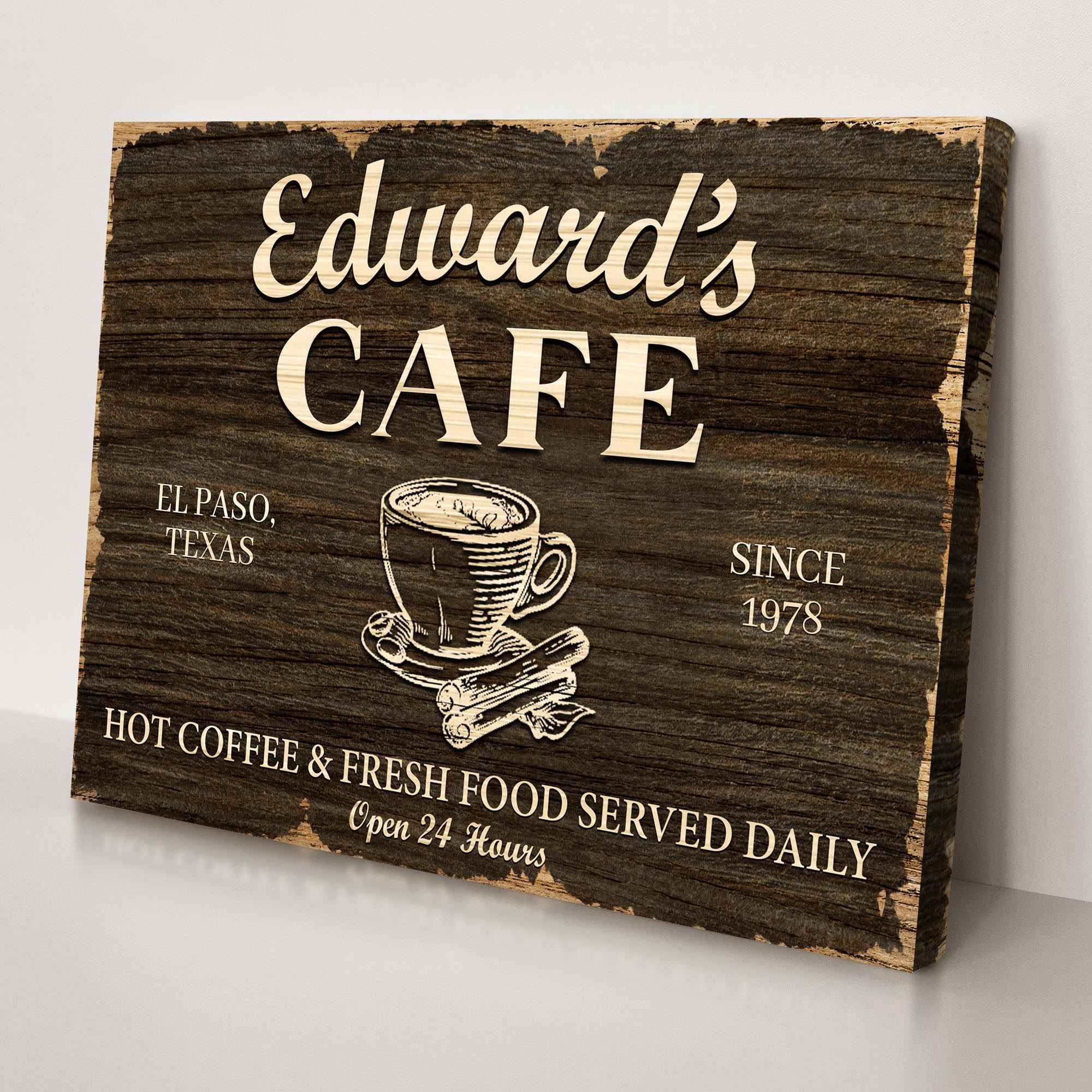 Cafe Sign III