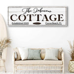Cottage Beach House Sign