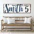 Personalized Party of Family Sign
