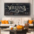 Personalized Hocus Pocus Halloween Sign II