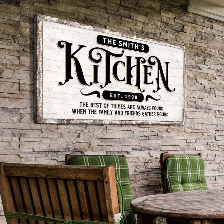 Kitchen Sign VII