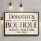 Boutique Sign IV