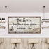 Family Thirst Parlor Happily Hosting Sign