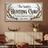Hunting Camp Family Sign