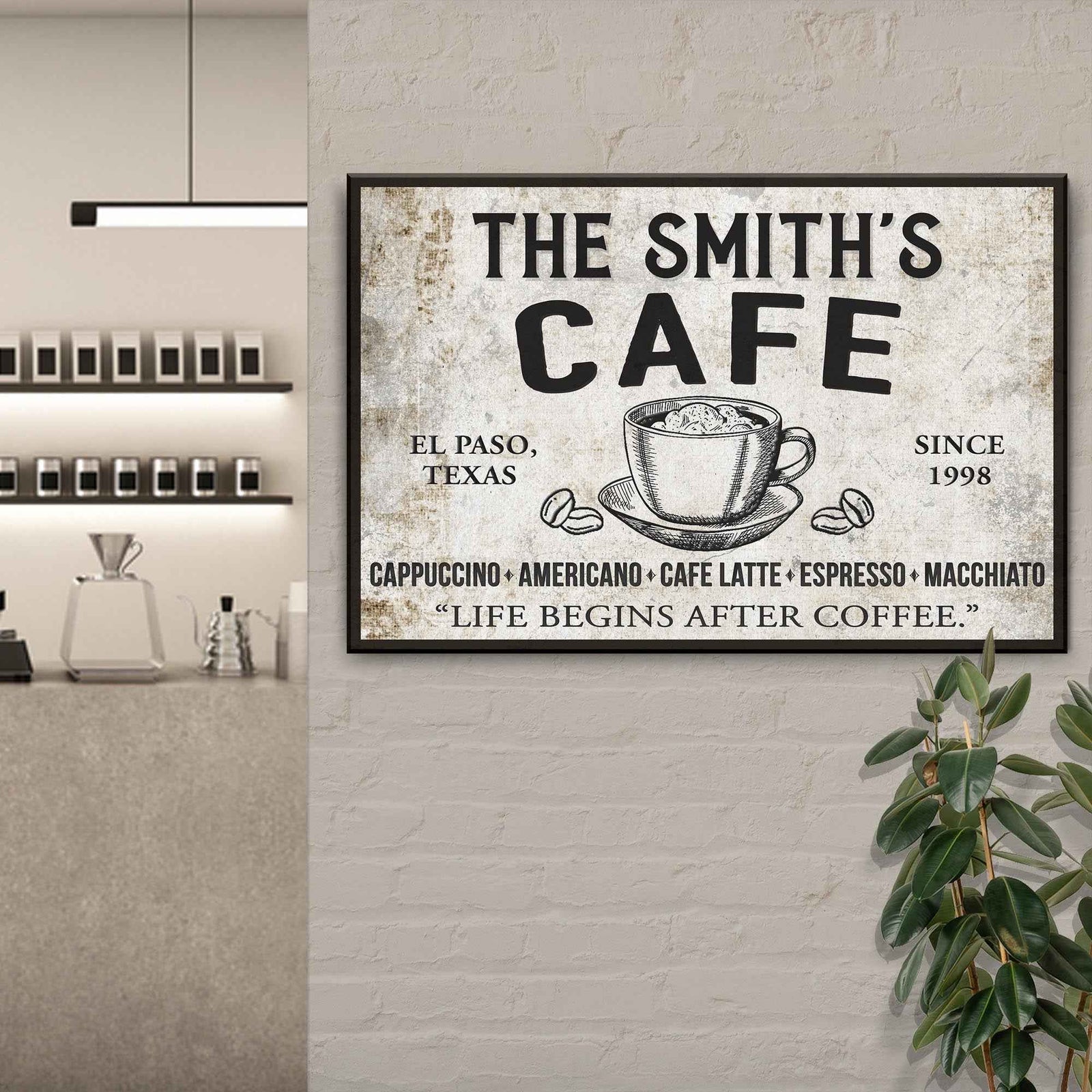 Cafe Sign IV