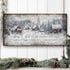 Vintage Christmas Village Luke 2:14 Scripture Sign
