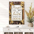 Prayer Is The Key But Faith Unlocks The Door Faith Sign II