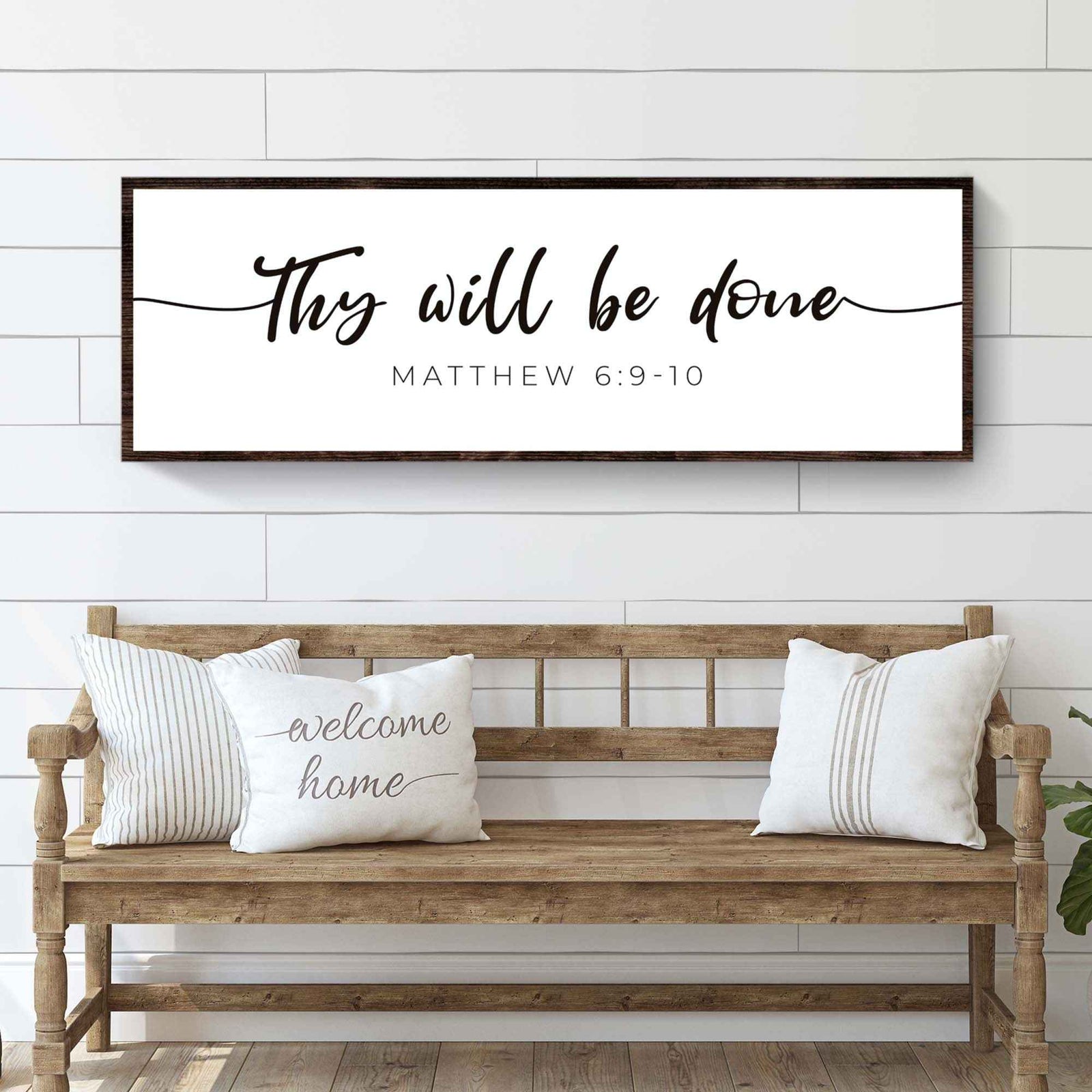 Thy Will Be Done Faith Sign III