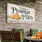 Personalized Pumpkin Patch Sign III
