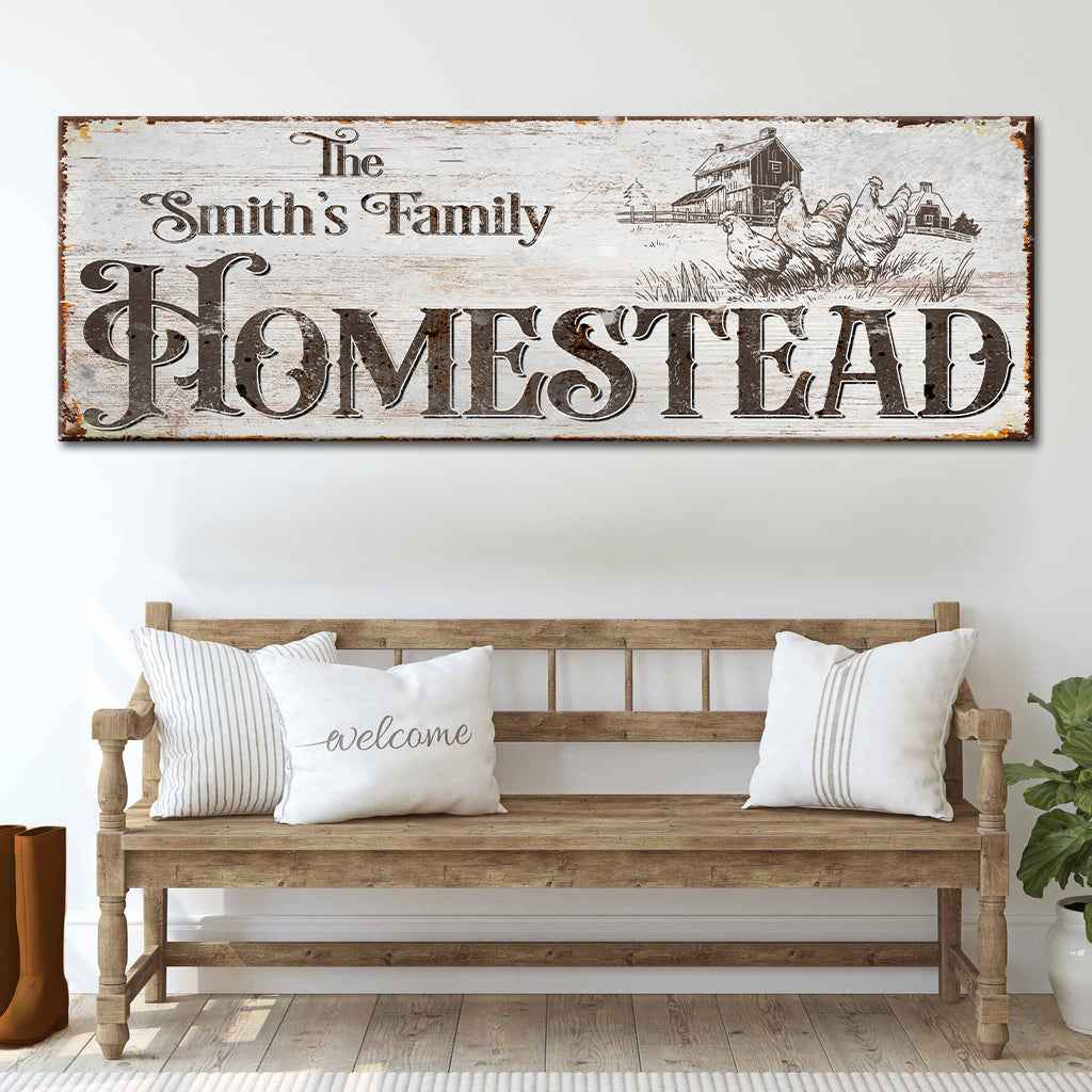 Family Homestead Sign II