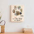 Pet Memorial Sign You Left Paw Prints On Our Hearts II