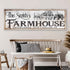 Vintage Rust Farmhouse Sign II