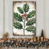 Christmas Holly Wall Art