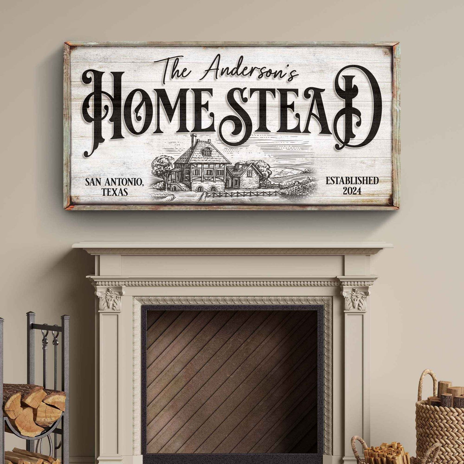 Homestead Sign X