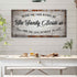 Bless The Food Before Us Kitchen Sign