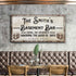 Swirl, Sip, Reminisce Basement Bar Sign